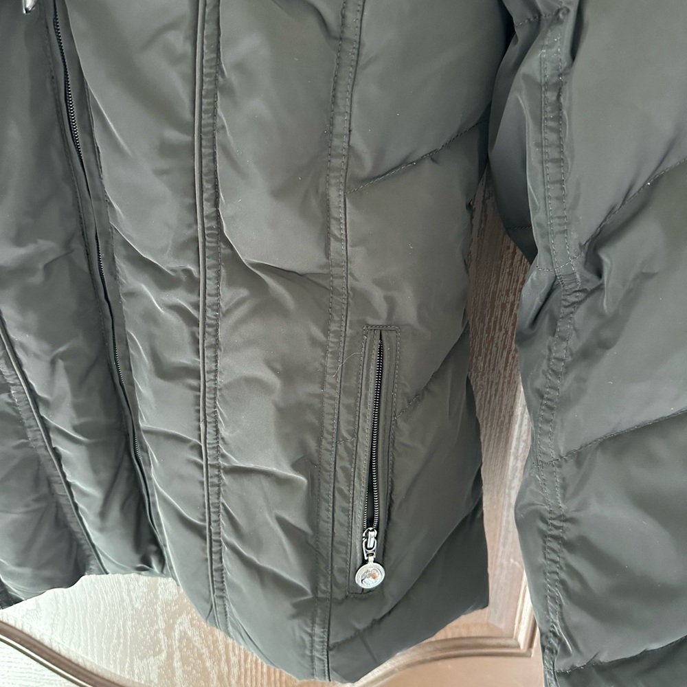 Calvin Klein Women's Black Puffer Coat Jacket - Picture 7 of 10